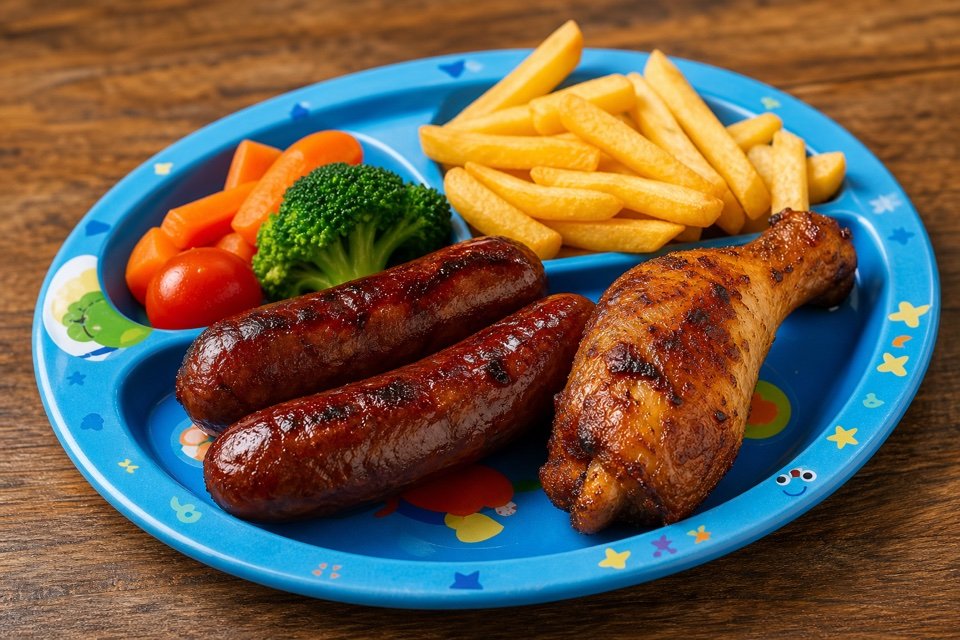 Kidz Chicken & Roasted Beef Sausages